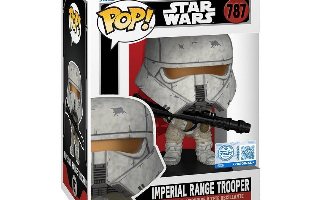 New Star Wars Andor Imperial Range Trooper Funko Pop! Bobble Head Toy available now!