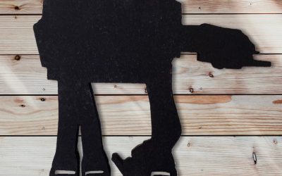 New Star Wars Imperial AT-AT Walker Handmade Cork Pin Board available now!