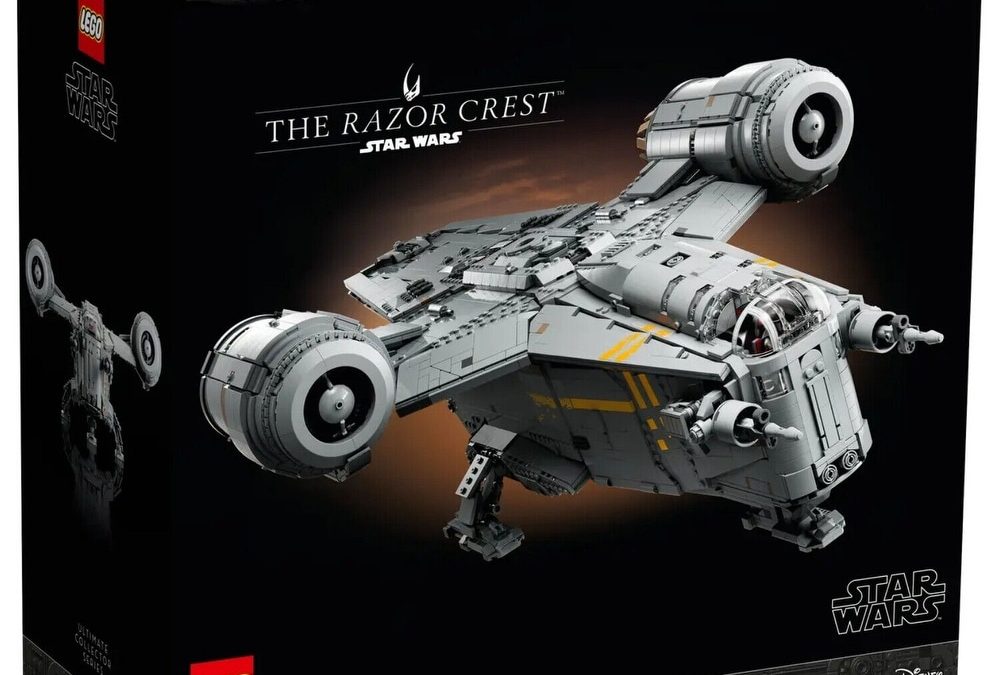 New The Mandalorian The Razor Crest Adult Lego Set available now!