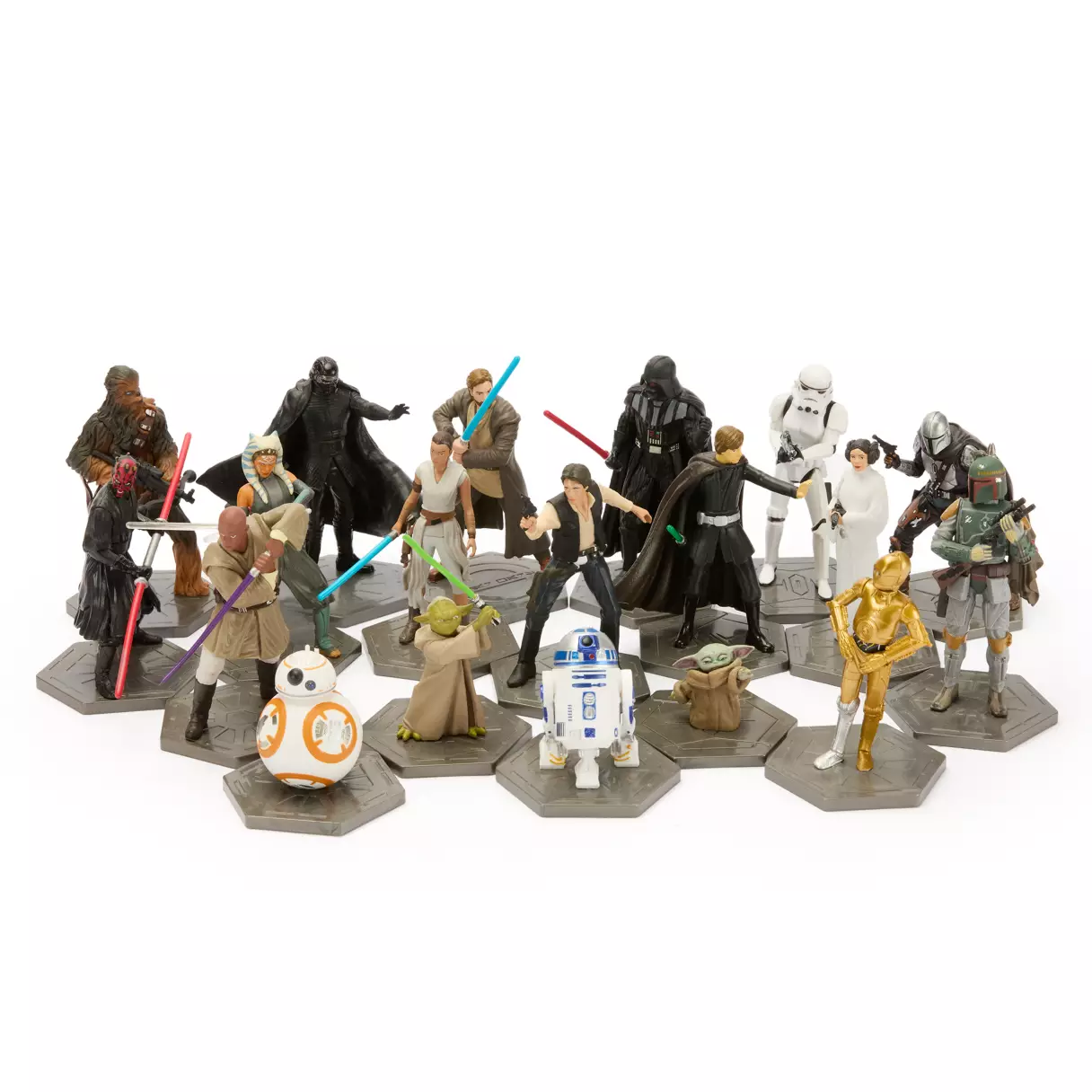 SW Inspired Character Mega Figure Set 2