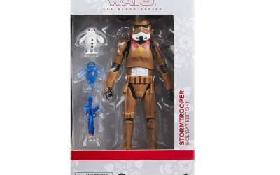 New Star Wars Imperial Stormtrooper (Holiday Edition) Black Series Figure available now!