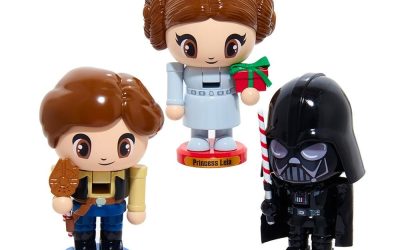 New Star Wars Character Chubby Nutcracker 3-Piece Set available!