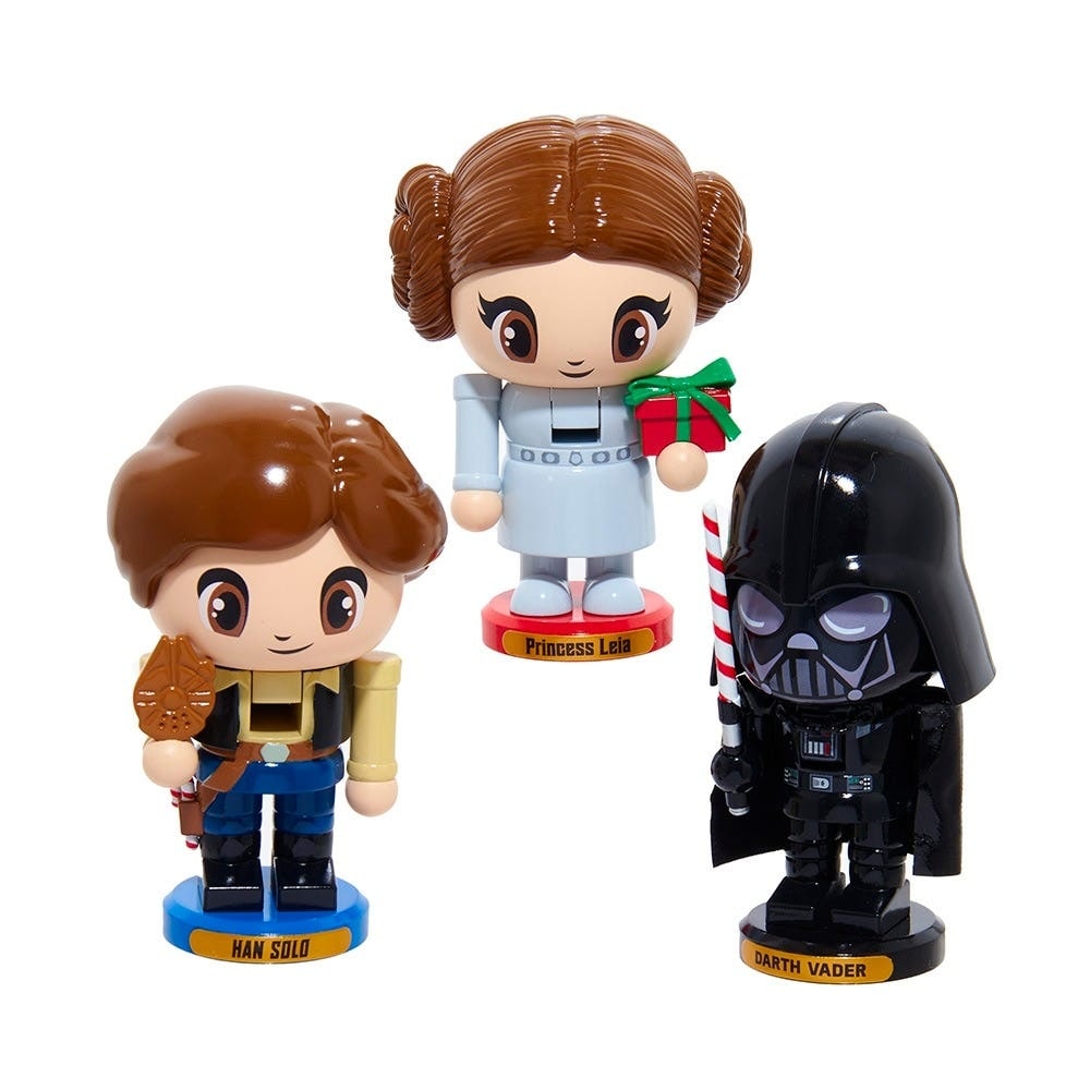 SW Character Chubby Nutcracker 3-Piece Set 1