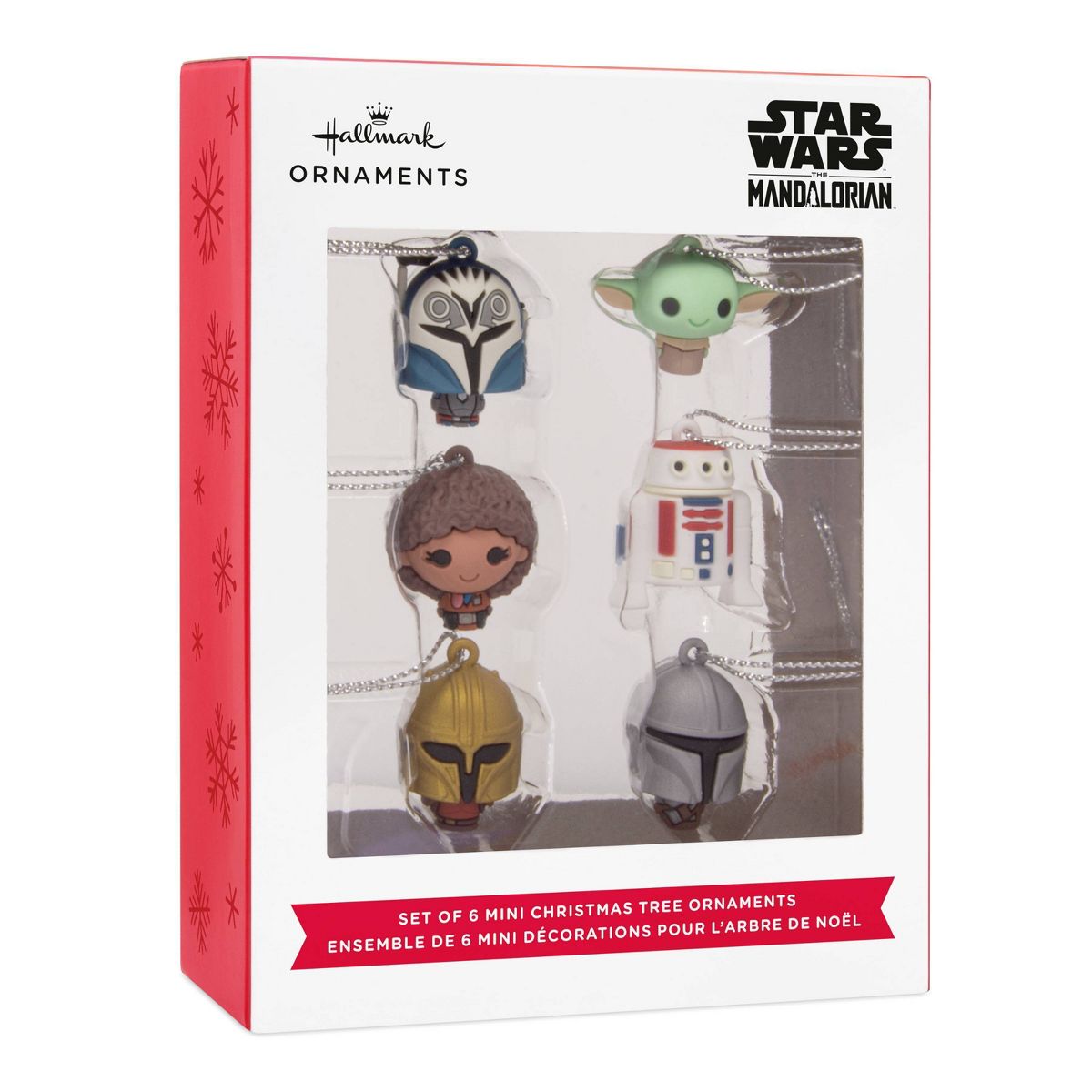 TM Character PVC Figural Mini Ornament 6-Pack Set