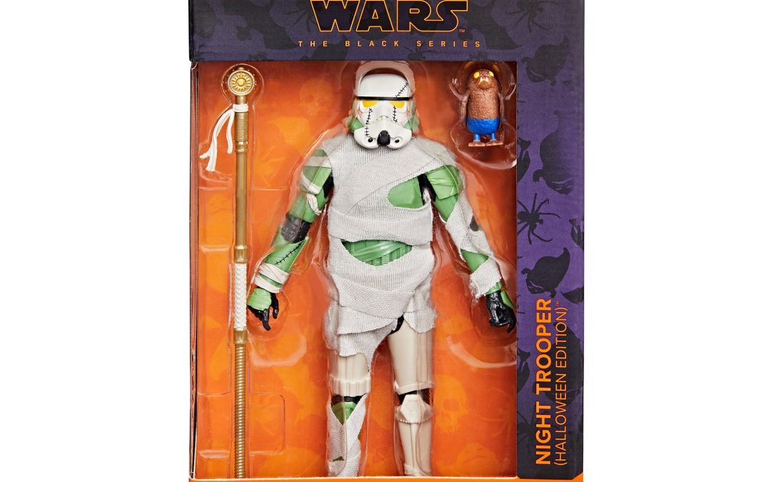 New Star Wars Imperial Night Trooper (Halloween Edition) Black Series Figure available now!