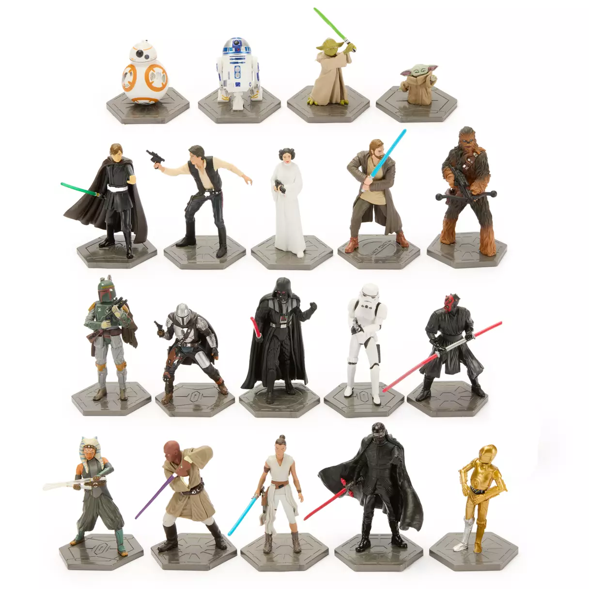SW Inspired Character Mega Figure Set 3