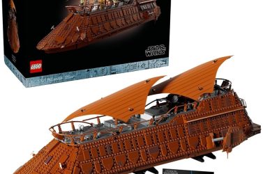 New Return of the Jedi Jabba's Sail Barge Lego Building Set available now!
