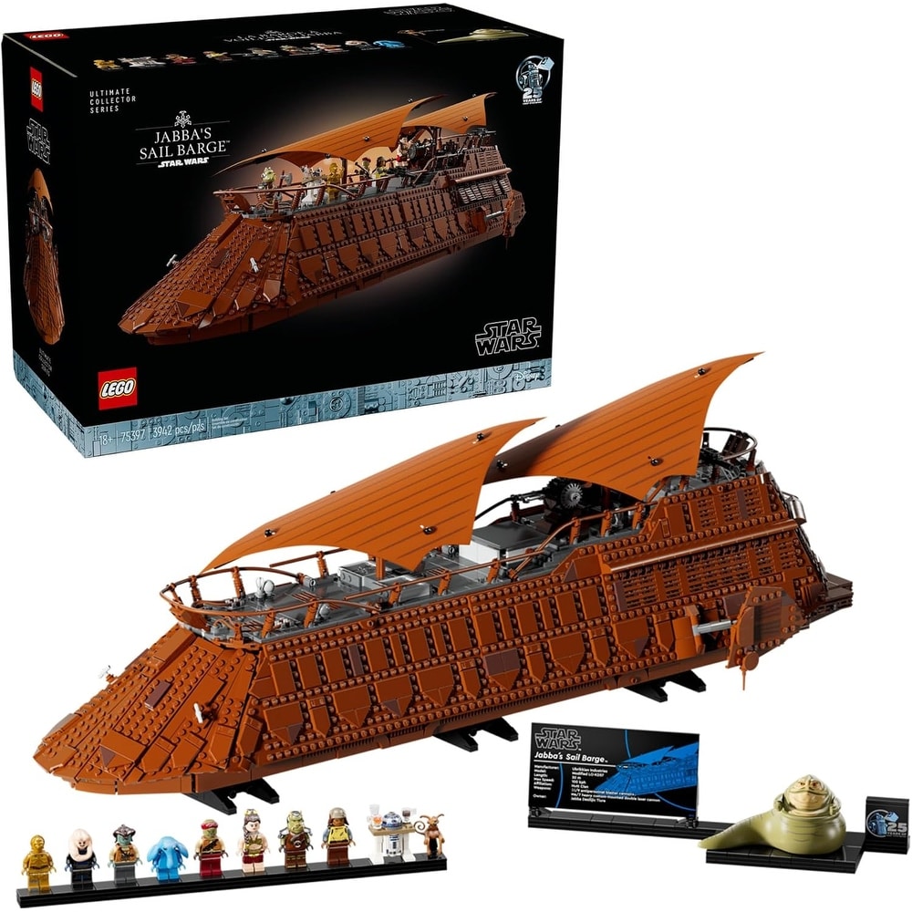 ROTJ Jabba's Sail Barge Lego Building Set 1