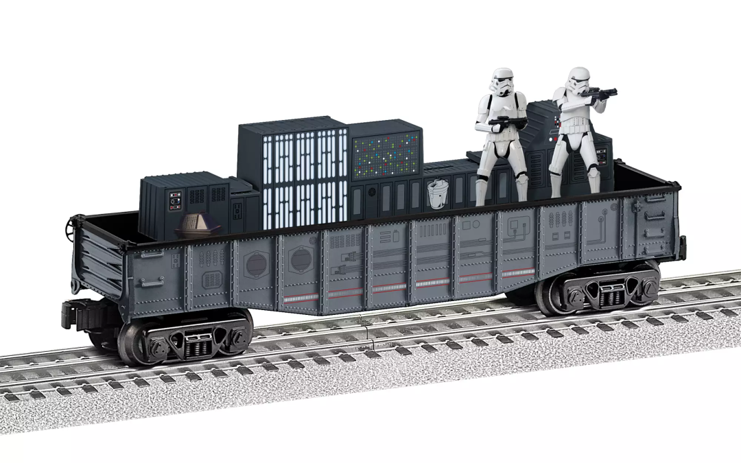 New Star Wars Empire Chasing Gondola – Imperial Stormtroopers Train Car available now!