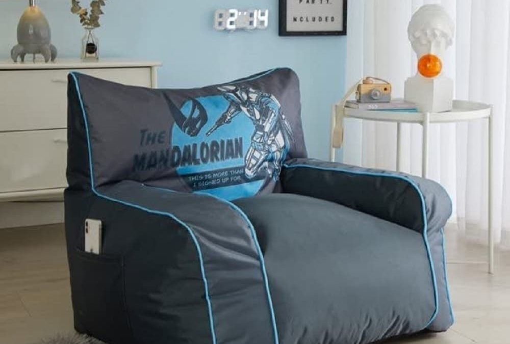 New The Mandalorian Din Djarin Oversized Gaming Bean Bag Chair available now!