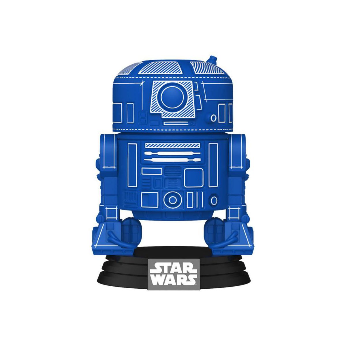 SW Funko Pop! R2-D2 Blue Print Bobble Head Toy 2