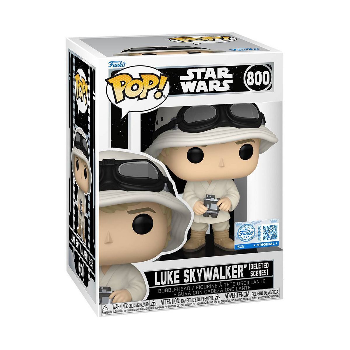 ANH Funko Pop! Luke Skywalker with Binoculars Bobble Head Toy 1