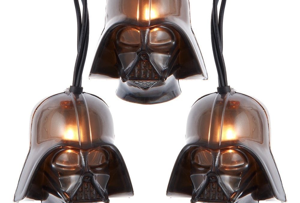 New Star Wars Darth Vader UL Christmas Holiday 10-Light Light Set available now!