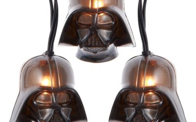 New Star Wars Darth Vader UL Christmas Holiday 10-Light Light Set available now!