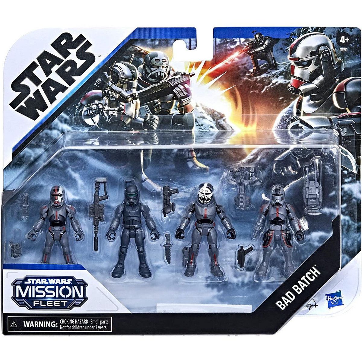 TBB Mission Fleet Clone Commando Clash Figure 4-pack 1
