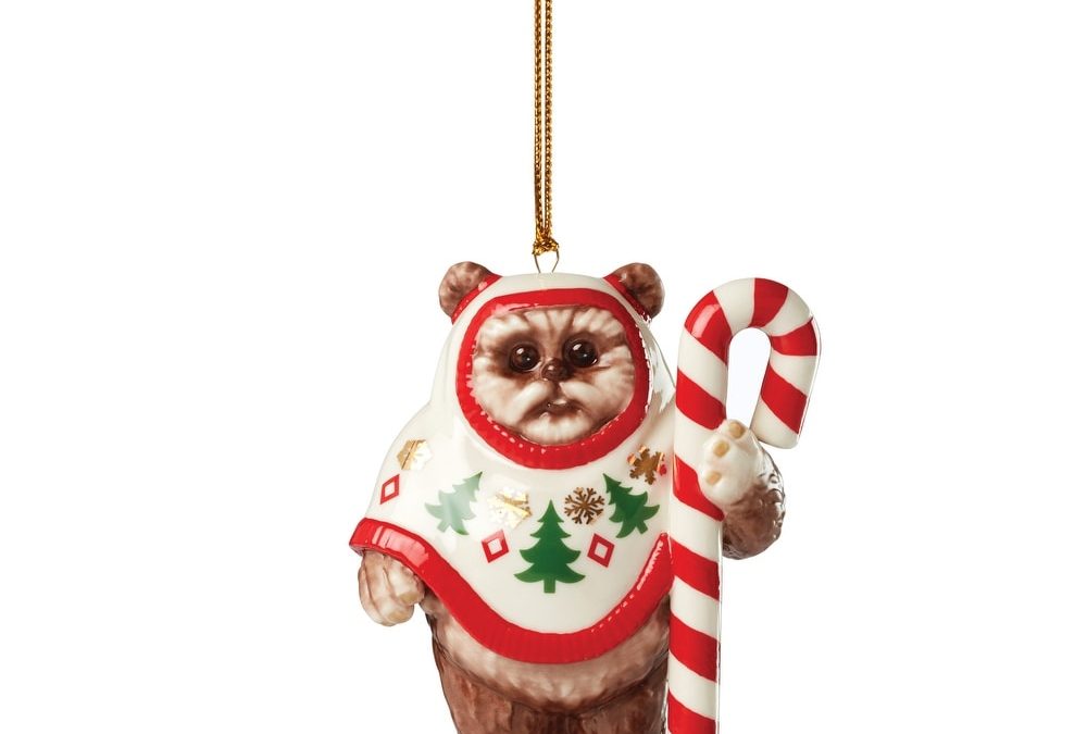 New Star Wars Lenox Festive Ewok Christmas Ornament available now!