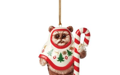 New Star Wars Lenox Festive Ewok Christmas Ornament available now!