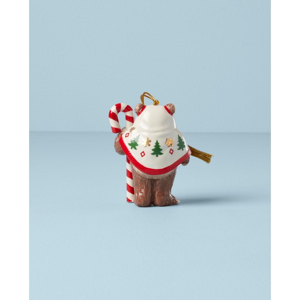 SW Lenox Festive Ewok Christmas Ornament 3