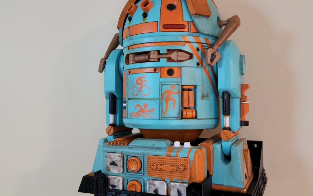 New Star Wars Galaxy's Edge 3D Printed Droid Toy Wall Stand available now!