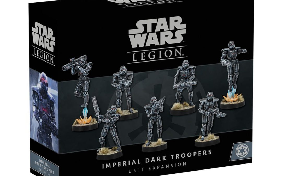 New The Mandalorian Star Wars: Legion Imperial Dark Troopers Unit Expansion Pack available now!