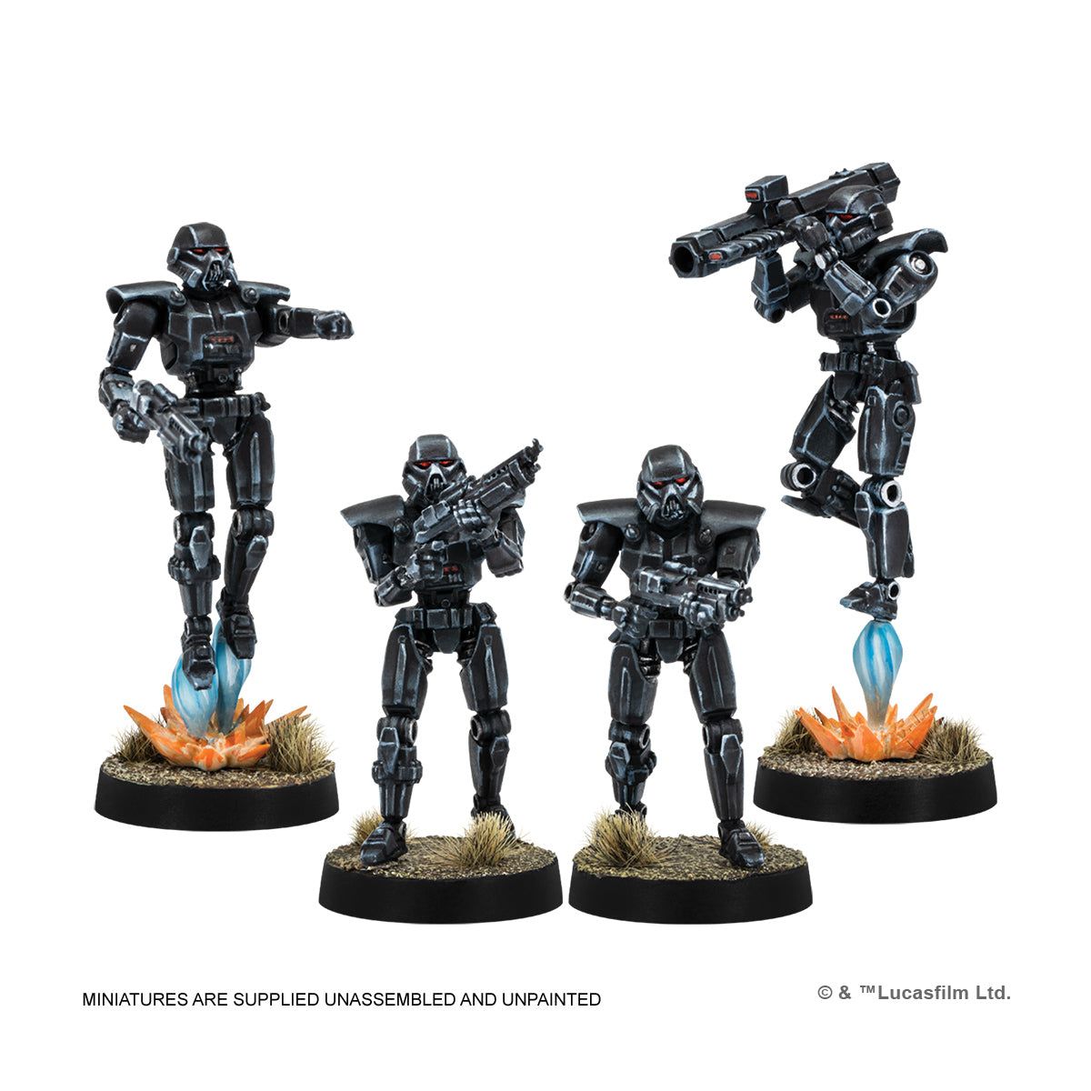 TM Star Wars: Legion Imperial Dark Troopers Unit Expansion Pack 4