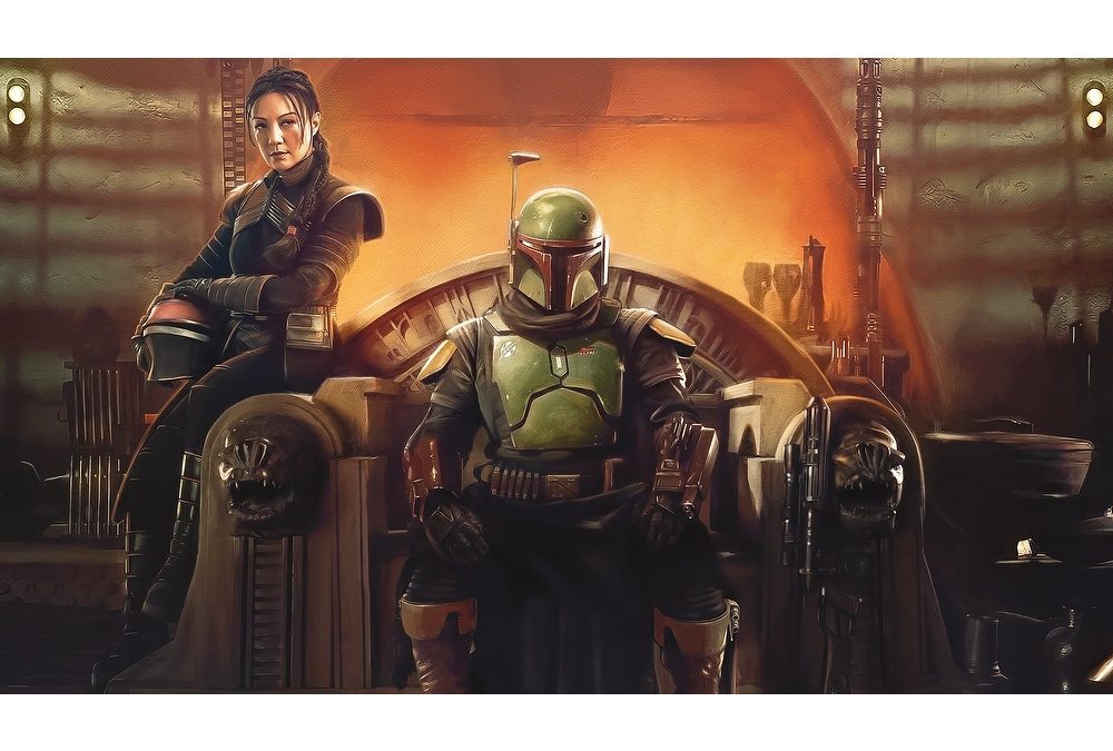 New The Book of Boba Fett Peel and Stick Wall Mural available now!