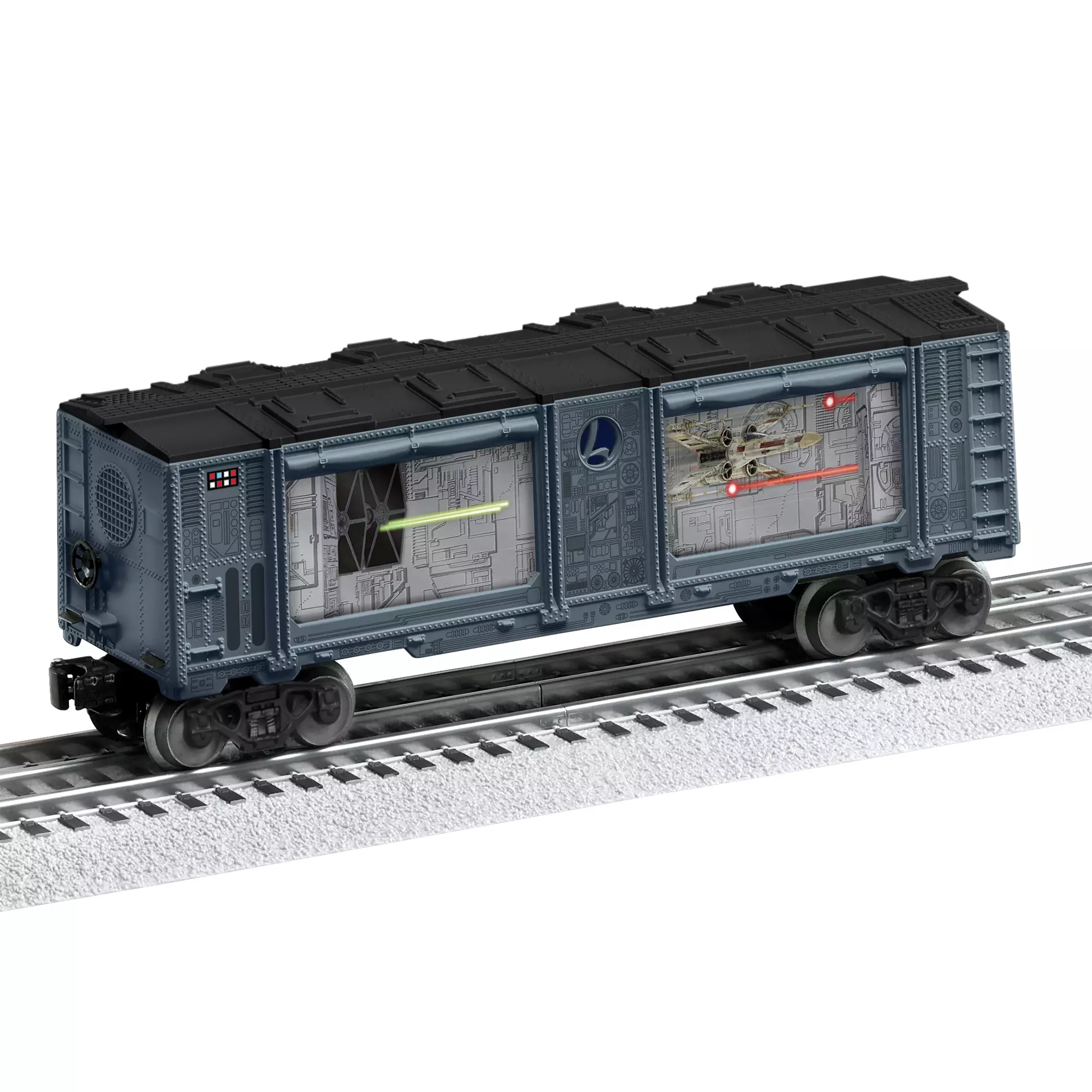 SW X-Wing / TIE Fighter Aquarium Box Train Car