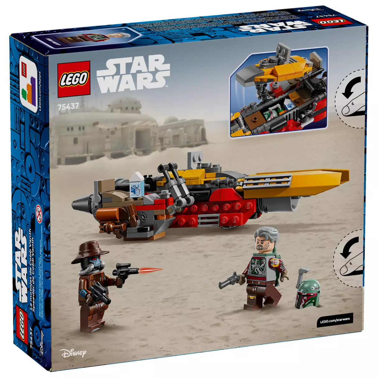 TM Cobb Vanth's Speeder Lego Set 2