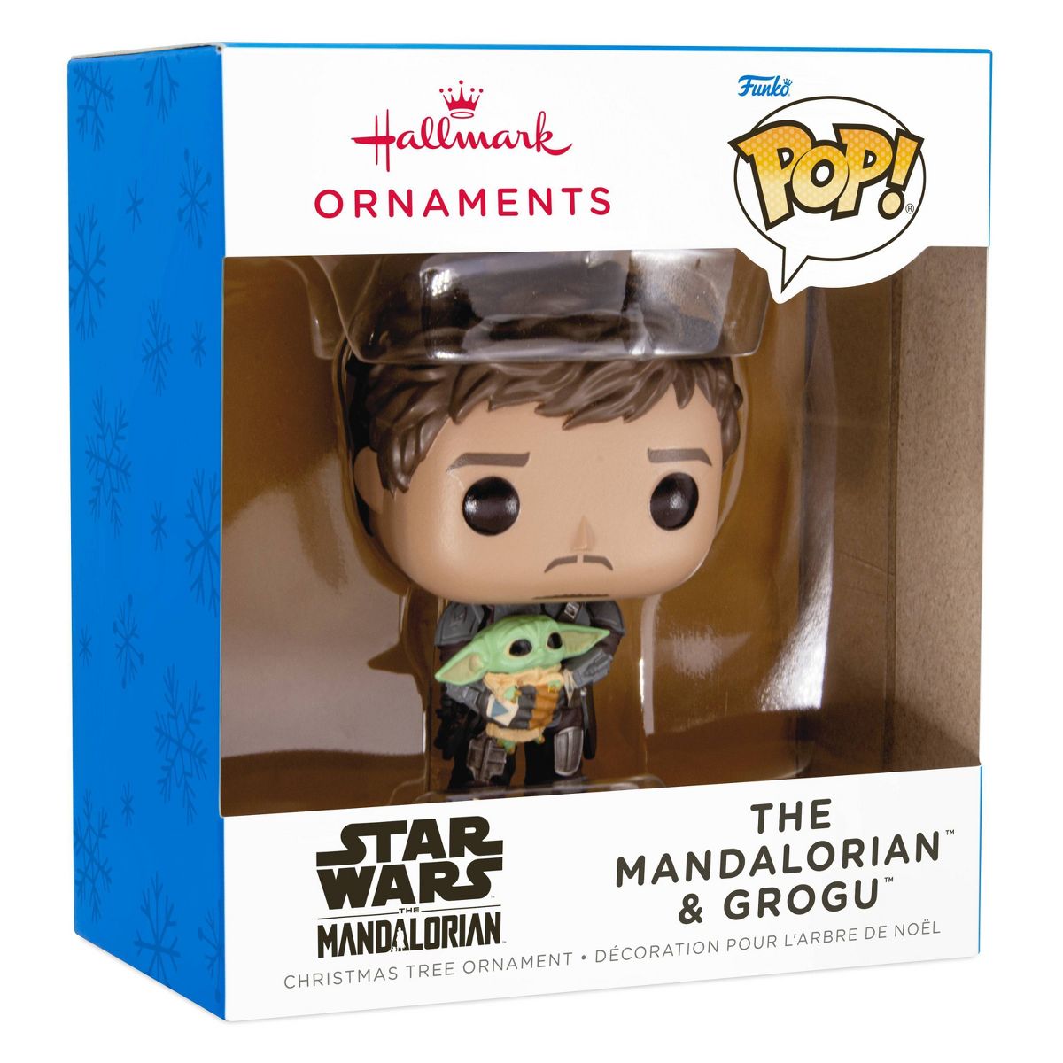 TM Din Djarin and The Child (Grogu) Resin Figural Funko Ornament