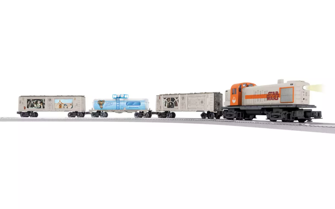 New Star Wars Rebel RS-3 LionChief Freight Train Set available now!