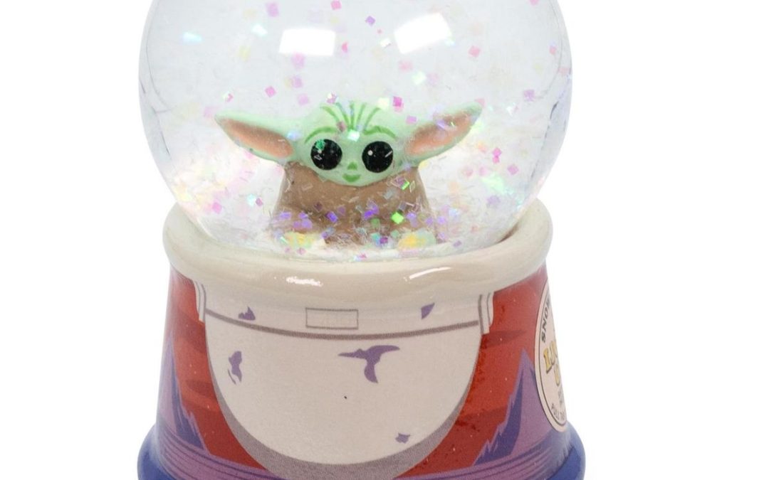New The Mandalorain The Child (Grogu) Hover Pod Light-Up Mini Snow Globe available now!