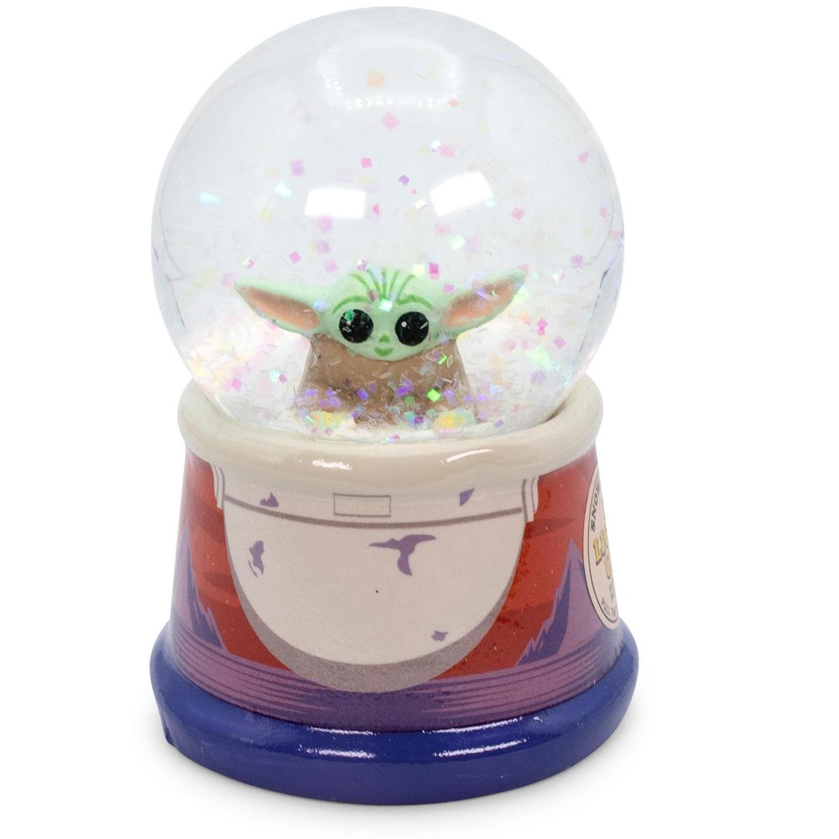 TM The Child (Grogu) Hover Pod Light-Up Mini Snow Globe 1