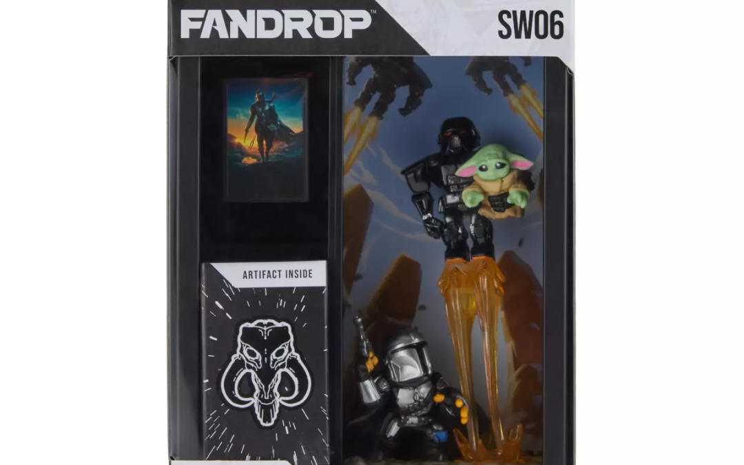 New The Mandalorian Din Djarin & Grogu vs. Dark Troopers Star Wars FANDROP Figure Set available!