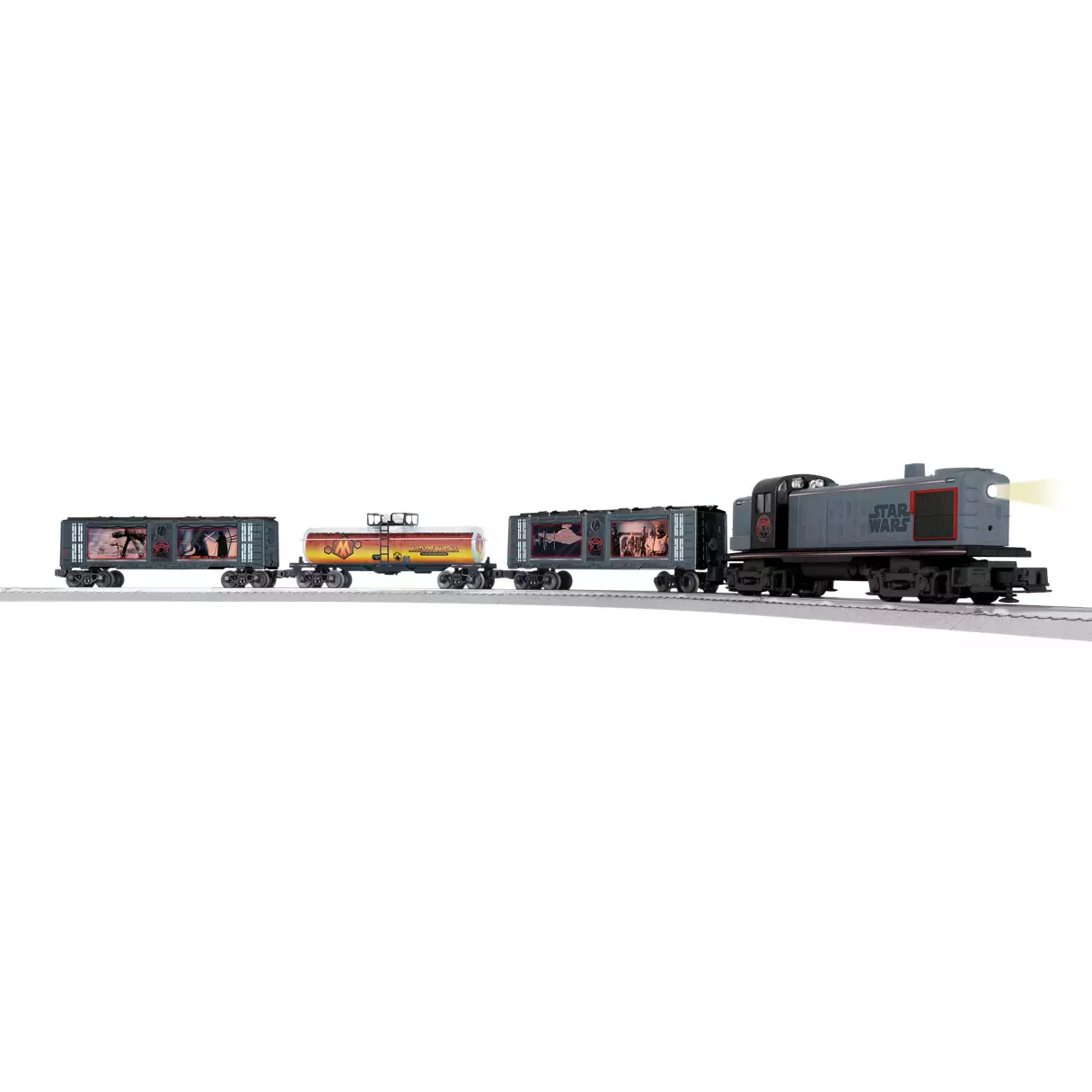 SW Galactic Empire RS-3 LionChief Freight Train Set 1