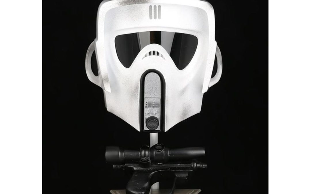 New Return of the Jedi Imperial Scout Trooper 1:1 Replica Helmet available now!