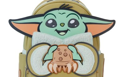 New The Mandalorain Grogu & Crabbies Cosplay Mini Backpack available now!