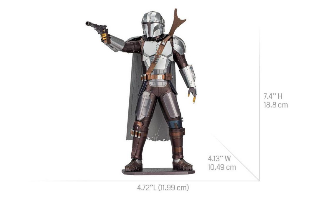 New The Mandalorian Din Djarin Premium Series 3D Metal Model Kit available now!