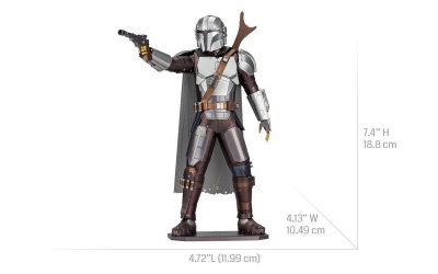 New The Mandalorian Din Djarin Premium Series 3D Metal Model Kit available now!