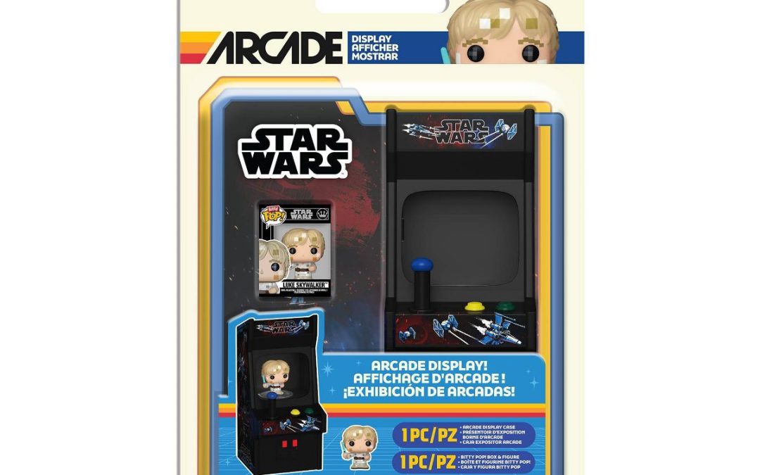 New Star Wars Funko Bitty POP! Arcade Cabinet Display Set available now!