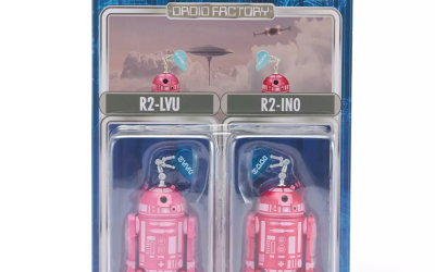 New Star Wars Galaxy's Edge R2-LVU and R2-INO Valentine's Day Droid Factory Figure Set available!