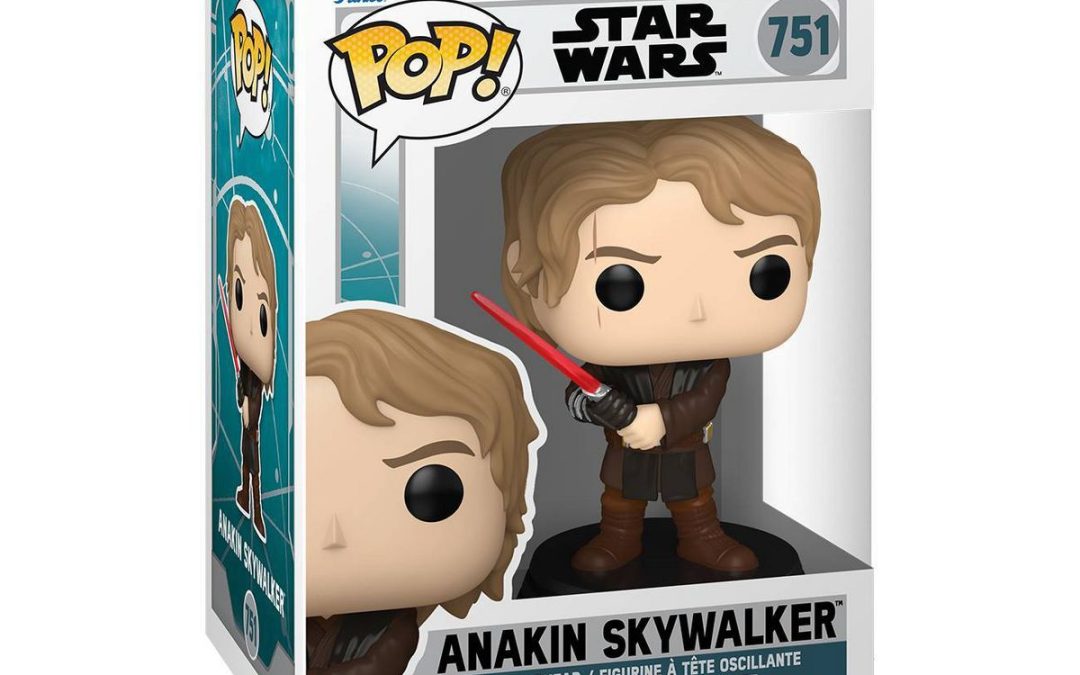 New Star Wars Ahsoka Anakin Skywalker Series 3 Funko Pop! Bobble Head Toy available!