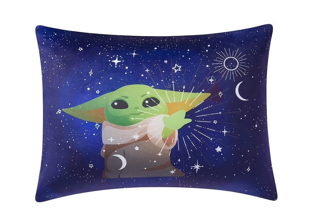 New The Mandalorian themed The Child (Grogu) Reversible 20" x 26" Bed Pillow available now!