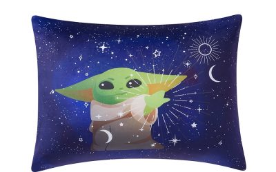 New The Mandalorian themed The Child (Grogu) Reversible 20" x 26" Bed Pillow available now!