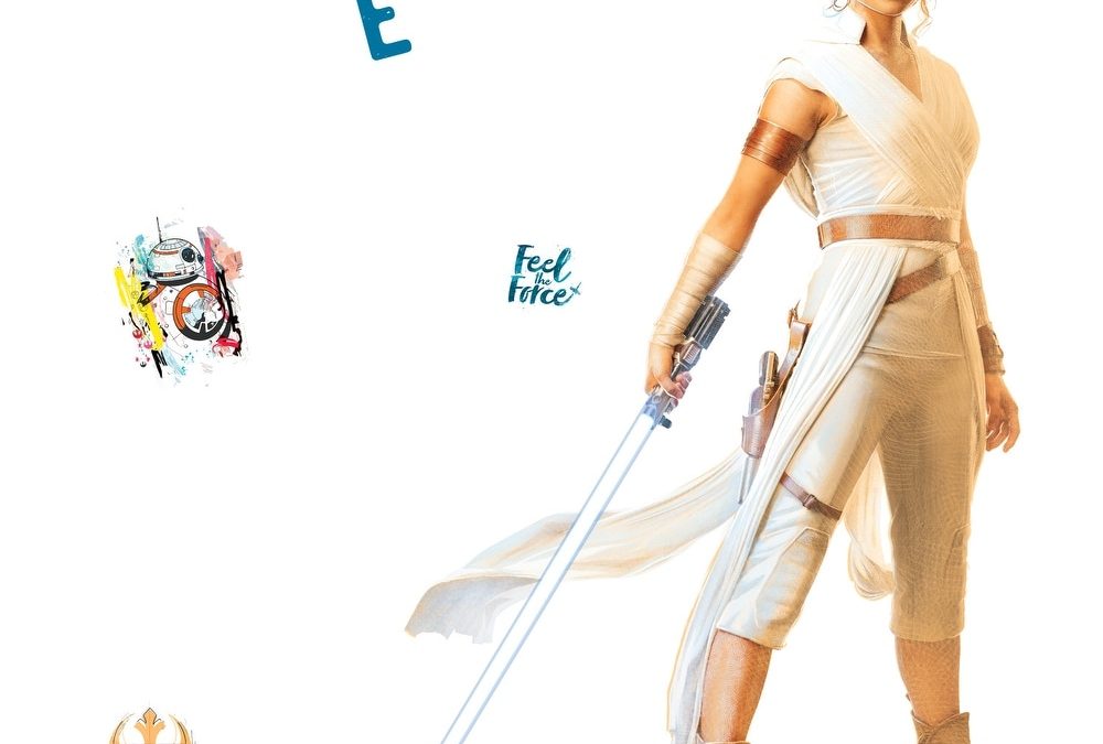 New The Rise of Skywalker Rey Skywalker Giant Wall Decal Set available now!