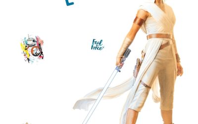 New The Rise of Skywalker Rey Skywalker Giant Wall Decal Set available now!