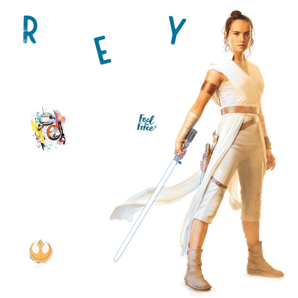 TROS Rey Skywalker Giant Wall Decal Set 1