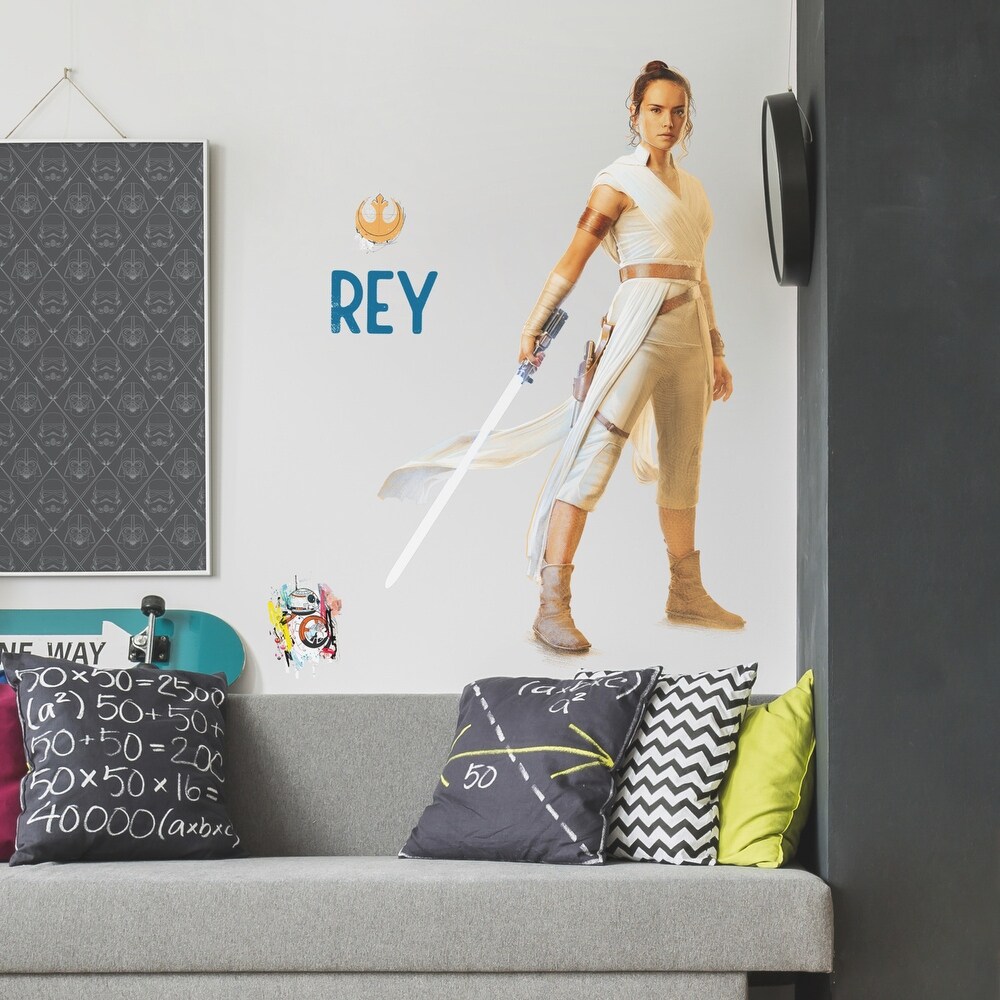 TROS Rey Skywalker Giant Wall Decal Set 3
