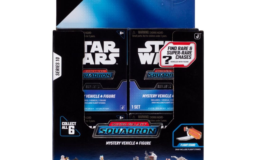 New Star Wars Micro Galaxy Squadron Scout Class Mystery Pack Series 10 Set available now!