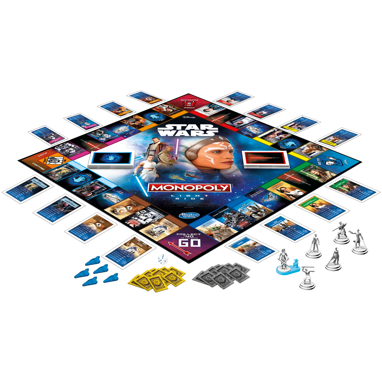 SW SW Light Side Edition Monopoly Board Game 3