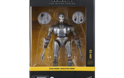 New Star Wars Skeleton Crew The Black Series SM-33 Figure available now!